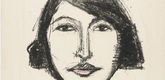 Jussuff Abbo. Head of a Girl, Full Face (M&auml;dchenkopf, en face). unknown