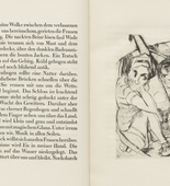 Max Beckmann. Plate (facing page 8) from Die F&uuml;rstin (The Duchess). 1918