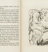 Max Beckmann. Plate (facing page 40) from Die F&uuml;rstin (The Duchess). 1918