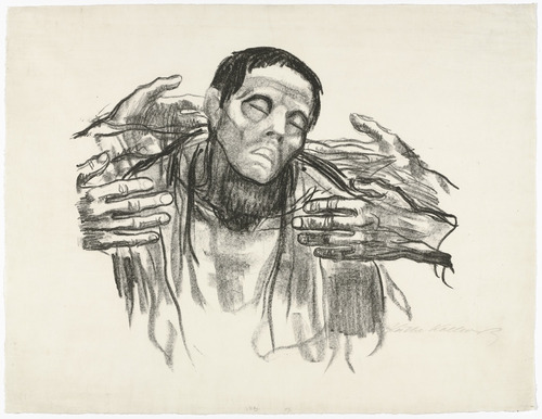 K&auml;the Kollwitz. Help Russia (Helft Russland). (1921)
