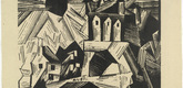 Lyonel Feininger. The Gate (Das Tor). 1920
