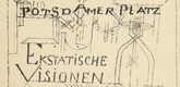 Paul Klee. Potsdamer Platz oder Die N&auml;chte des neuen Messias. Ekstatische Visionen (Potsdamer Platz or The Nights of the New Messiah. Ecstatic Visions). 1919