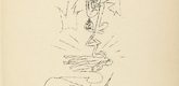 Paul Klee. One Iniquity Upon the Other Piled Up in This Way (Delict t&uuml;rmte jedoch ...) from Potsdamer Platz oder Die N&auml;chte des neuen Messias. Ekstatische Visionen (Potsdamer Platz or The Nights of the New Messiah. Ecstatic Visions). 1919