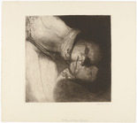 K&auml;the Kollwitz. Death, Woman, and Child (Tod, Frau und Kind). (1910, printed c. 1931 or after)