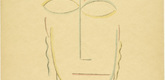 Alexei Jawlensky. Head II (Kopf II) from the portfolio Heads (K&ouml;pfe). (1922)