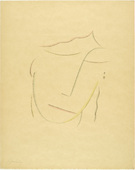 Alexei Jawlensky. Head IV (Kopf IV) from the portfolio Heads (K&ouml;pfe). (1922)