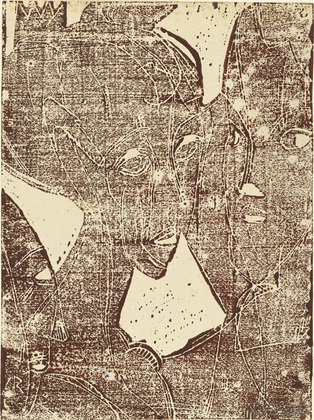 Christian Rohlfs. Three Heads (Drei K&ouml;pfe). (c. 1912)