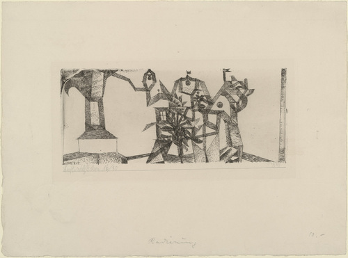Paul Klee. Little Castle in the Air (Luftschl&ouml;sschen). 1915