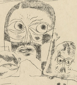 Paul Klee. Three Heads (Drei K&ouml;pfe). 1919