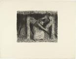 Ernst Barlach. The Murderess (Die M&ouml;rderin) The Dead Day (Der tote Tag). (1910-11, published 1912)