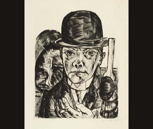 <i>Self-Portrait in Bowler Hat</i>