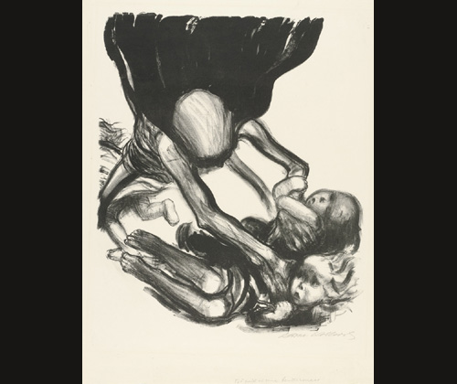 <i>Death Grabbing at a Group of Children</i>