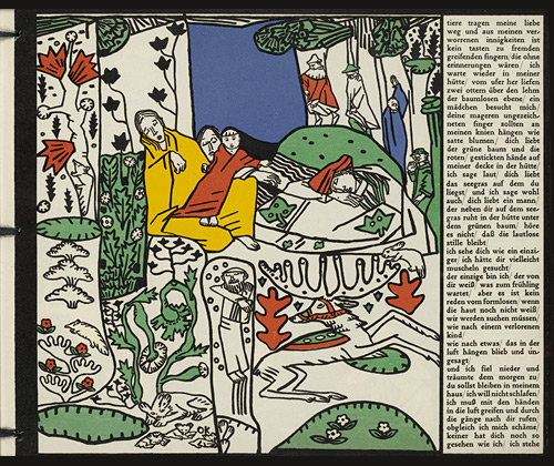 <i>The Sleepers</i> (in-text plate, folio 8) from <i>Die tr&auml;umenden Knaben (The Dreaming Boys)</i>