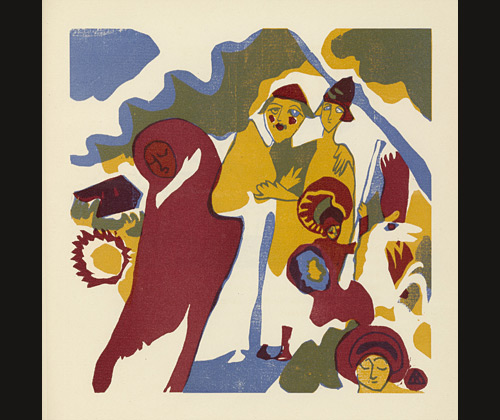 <i>All Saints' Day</i> (plate, folio 46) from <i>Kl&auml;nge (Sounds)</i>