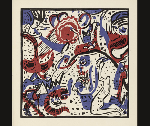 <i>Great Resurrection</i> (plate, folio 52) from <i>Kl&auml;nge (Sounds)</i>