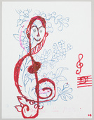 Louise Bourgeois. Untitled (Study for Untitled). 2001