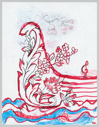 Louise Bourgeois. Untitled (Study for Untitled). 2001
