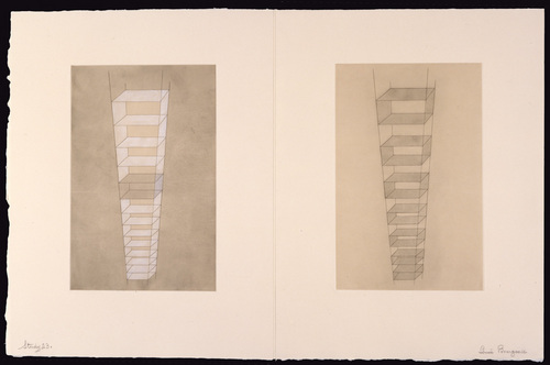 Louise Bourgeois. the puritan: study #23 of 59. 1990-1997