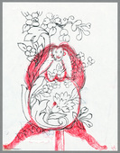 Louise Bourgeois. Untitled (Study for Untitled). 2001