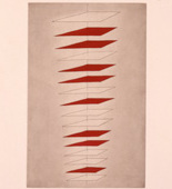 Louise Bourgeois. the puritan: study #25 of 59. 1990-1997