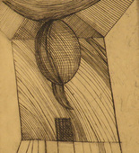 Louise Bourgeois. Untitled alternative plate, from the illustrated book, He Disappeared into Complete Silence, first edition (Example 12). 1947