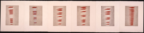 Louise Bourgeois. the puritan: study #25 of 59. 1990-1997