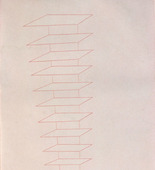 Louise Bourgeois. Untitled, plate 3 of 8, from the puritan. 1990