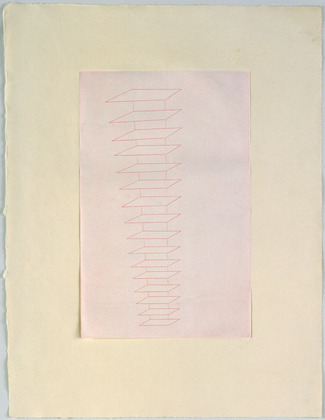 Louise Bourgeois. Untitled, plate 3 of 8, from the puritan. 1990