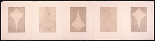 Louise Bourgeois. the puritan: study #29 of 59. 1990-1997