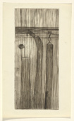Louise Bourgeois. Plate 9 of 9, from the illustrated book, He Disappeared into Complete Silence, first edition (Example 13). 1947