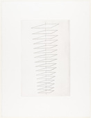 Louise Bourgeois. Untitled, plate 4 of 8, from the puritan. 1990
