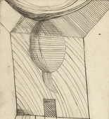 Louise Bourgeois. Untitled alternative plate, from the illustrated book, He Disappeared into Complete Silence, first edition (Example 13). 1947