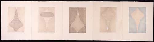 Louise Bourgeois. the puritan: study #35 of 59. 1990-1997