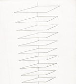 Louise Bourgeois. Untitled, plate 4 of 8, from the puritan. 1990