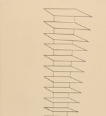 Louise Bourgeois. Untitled, plate 3 of 8, from the puritan. 1990