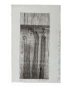 Louise Bourgeois. Plate 9 of 9, from the illustrated book, He Disappeared into Complete Silence, first edition (Example 14). 1947