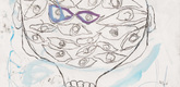 Louise Bourgeois. I See You Through Me!!! (#2) (verso detail). 2008
