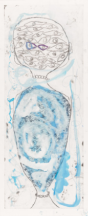 Louise Bourgeois. I See You Through Me!!! (#2) (verso detail). 2008