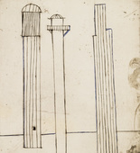 Louise Bourgeois. Plate 3 of 9, from the illustrated book, He Disappeared into Complete Silence, first edition (Example 15). 1947