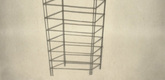 Louise Bourgeois. Untitled, plate 2 of 8, from the puritan. 1990