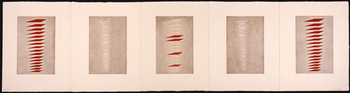 Louise Bourgeois. the puritan: study #42 of 59. 1990-1997