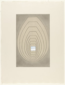 Louise Bourgeois. Untitled, plate 7 of 8, from the puritan. 1990