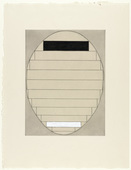 Louise Bourgeois. Untitled, plate 6 of 8, from the puritan. 1990