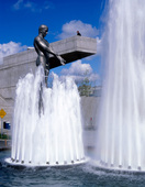 Louise Bourgeois. Father and Son, installed in the Seattle Art Museum's Olympic Sculpture Park. 2005