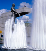 Louise Bourgeois. Father and Son, installed in the Seattle Art Museum's Olympic Sculpture Park. 2005
