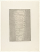 Louise Bourgeois. Untitled, plate 4 of 8, from the puritan. 1990