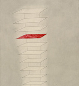 Louise Bourgeois. Untitled, plate 3 of 8, from the puritan. 1990