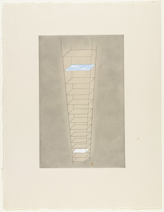 Louise Bourgeois. Untitled, plate 2 of 8, from the puritan. 1990