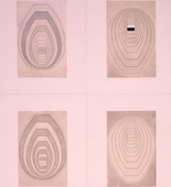Louise Bourgeois. the puritan: study #50 of 59. 1990-1997