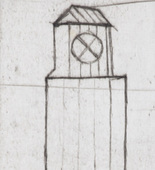 Louise Bourgeois. Plate 1 of 9, from the illustrated book, He Disappeared into Complete Silence, first edition (Example 16). 1947